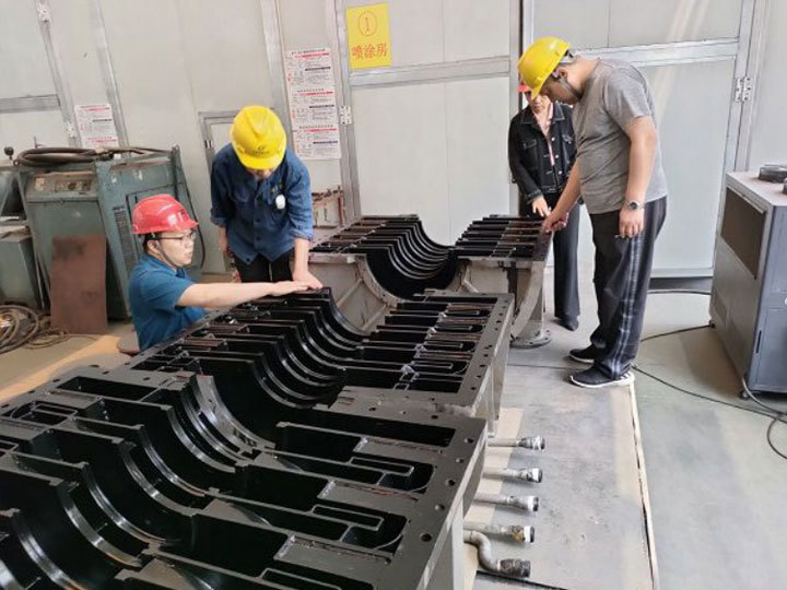 透平机壳体特氟龙喷涂