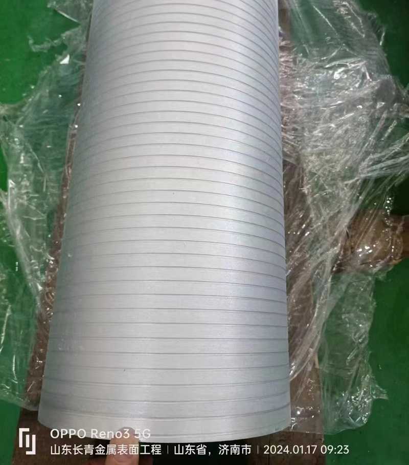 碳纤维复卷机导辊喷涂碳化钨