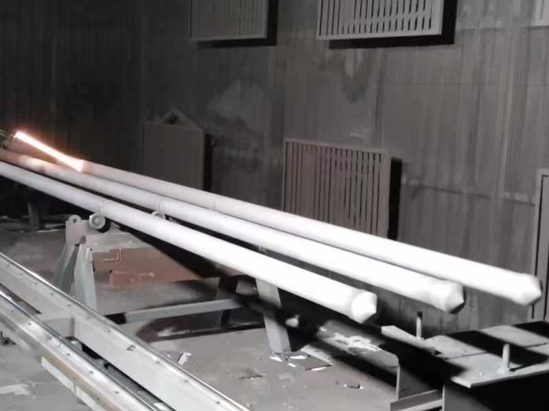 反应器管束超音速喷涂碳化钨